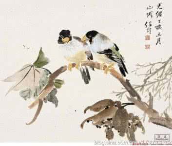 任伯年花鸟画精品集 任伯年花鸟画 任伯年的这组花鸟真漂亮!