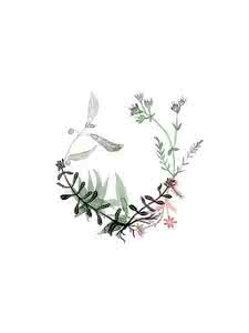 小清新花环素材 清新花环素材