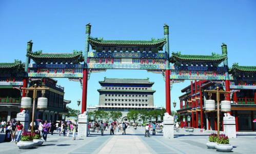北京牌楼 北京百年牌楼影像（1）五牌楼