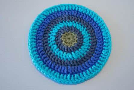 钩针曼陀罗花园图解 曼陀罗钩针图案 