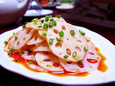 夏季养生食谱 夏季养生食谱:凉拌莲藕