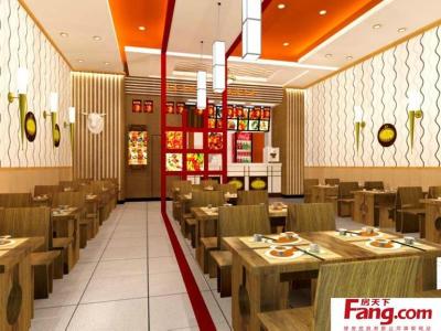 2016快餐店装修效果图 快餐店装修 衡阳快餐店装修