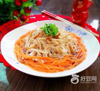 蒜蓉蚝油金针菇的做法 蚝油金针菇的做法