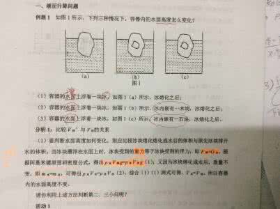 压强浮力计算题精选 浮力经典题精选ABC自测