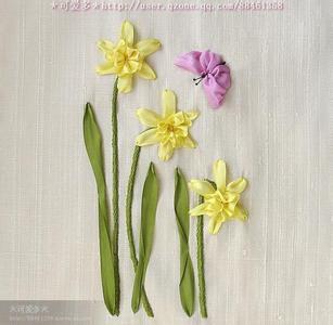 丝带绣花朵绣法大全 精美的花朵主题丝带绣（多图鉴赏）