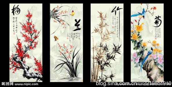 花中四君子 花中四君子—梅兰竹菊(上集)