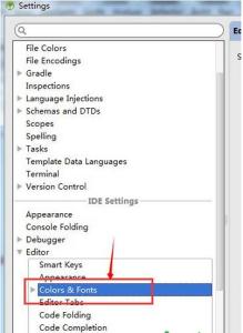 android studio 字体 android studio如何修改字体颜色和大小