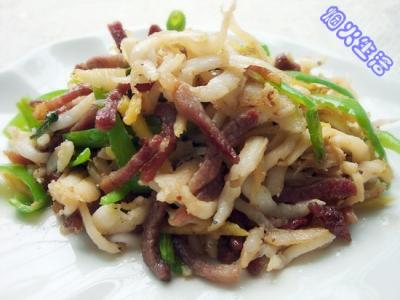 银鱼炒蛋的做法 【图文】腊肉炒银鱼的做法