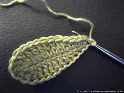 仿爱尔兰花样钩针大衣 【钩针花样】爱尔兰钩针:叶