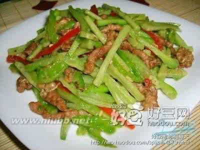 苦瓜肉丝的做法 苦瓜炒肉的做法 苦瓜肉丝的做法,苦瓜肉丝怎么做好吃,苦瓜肉丝的家常做法