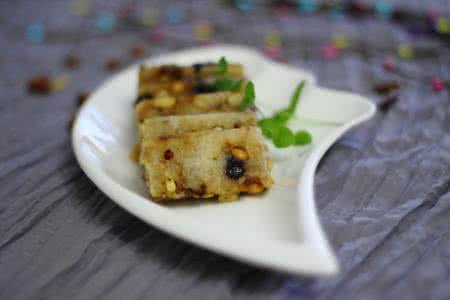 豆沙糯米糕的做法 豆沙糯米糕 松仁豆沙米糕的做法