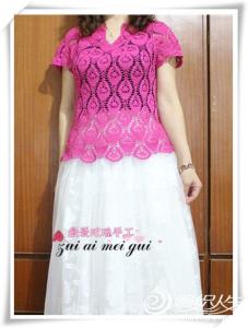 玫红比蓝雀 跟着学、 玫红短款雀羽