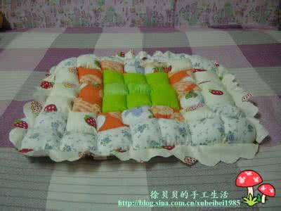 泡芙坐垫 教你做荷叶边泡芙坐垫