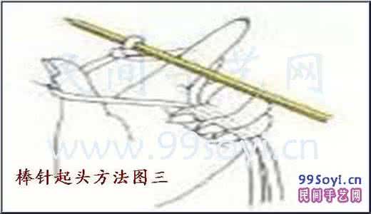 毛衣编织起针方法 【技巧】编织--起针方法