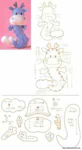 布艺小动物图纸 几张制作布艺小动物的图纸