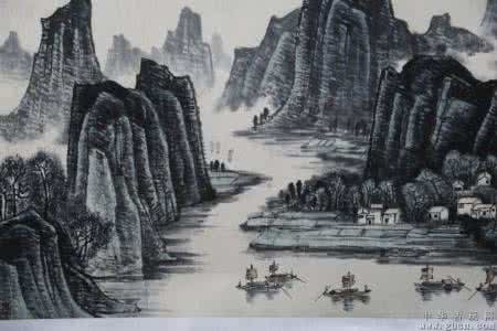 李可染山水画 李可染秀丽山水画