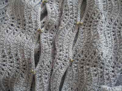 棒针凤尾花 【棒针】世编的灰色凤尾