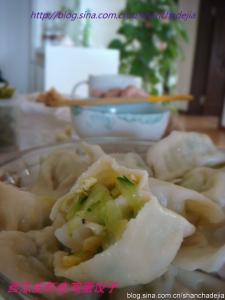 韭菜鸡蛋虾皮饺子 西瓜皮虾皮鸡蛋饺子——吃饺子也得减肥