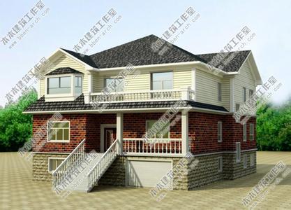 流水别墅的建筑师是 河北自建14x16米美式别墅丨建筑师作品展