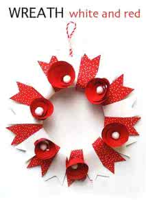 手工纸模型怎么做 【纸模型】圣诞节圣诞花环纸模型和纸模手工DIY教程图纸