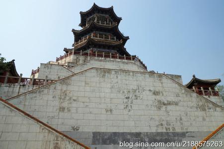 古代建筑群 石景山上的古代建筑群