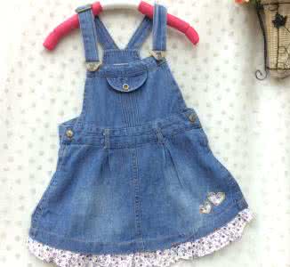 冬裙短裙 裙子  女童牛仔裙