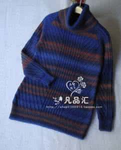 棒针编织风车花套头衫 棒针编织----插肩套衫情侣装“憧憬”