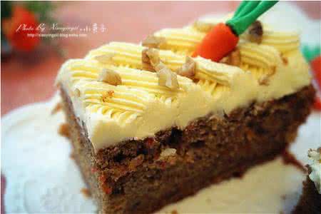 胡萝卜蛋糕好吃吗 特别的蛋糕特别的好吃--胡萝卜蛋糕