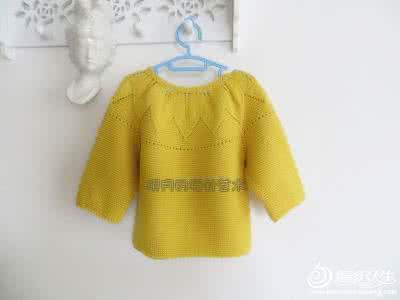 婴幼儿毛衣编织 50～80cm婴幼儿毛衣  经典叶子1：中性宝宝2件套（2个视频）----明月的棒针艺术