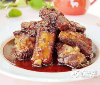 山楂排骨 幸福美食：酸酸甜甜就是它山楂酱烧排骨