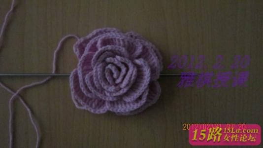 素雅花朵 雅棋老师教的立体花朵