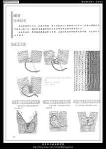 棒针无缝缝合肩部编织 棒针编织教程6：缝合的技巧