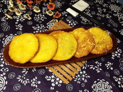 红豆沙饼 红豆沙番薯饼