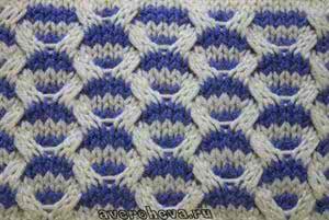 云南彩色辫子 转 针织模式: