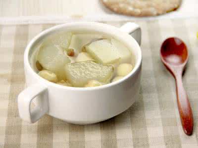 冬瓜莲子汤功效 冬瓜莲子汤