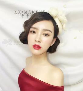 新娘短发造型图片韩式 清新韩式短发新娘造型