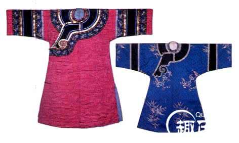 穿袄群的清代汉族 清朝服饰之:清代长袄