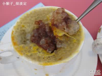 红豆沙西米露的做法 西米豆沙布丁的做法