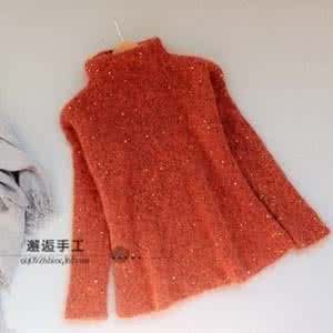 棒针编织风车花套头衫 棒针编织----修身春秋套衫“轻捻时光”