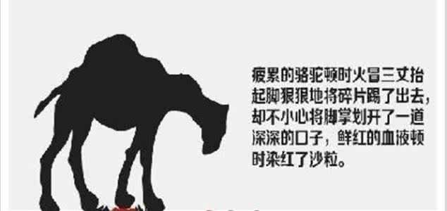 骆驼之死的启示 骆驼之死的启示(文/图)