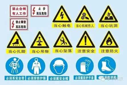 电力安全标志 学会看安全用电标志