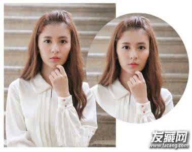 圆脸长发怎么扎好看 圆脸怎么扎头发好看 圆脸长发怎么扎好看? 甜美范十足马尾辫发型更瘦脸