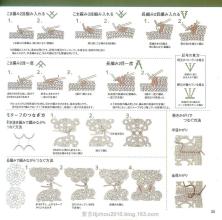 河合真弓 Ondori----日本编织大师河合真弓餐巾系列