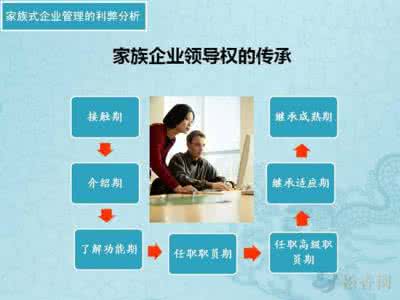 家族企业的利弊 家族企业的利弊 家族企业在管理上的利弊