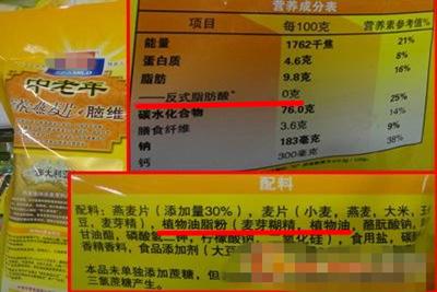 日常去超市购物，不知道您有没有看食品标签的习惯：揭秘商家的文字游戏 （教您看商标）