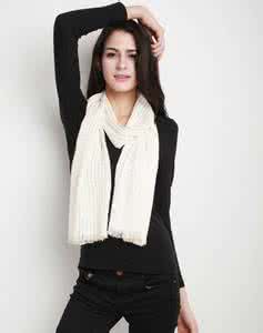 女士披肩编织款式 【女款系列】叶浪披肩