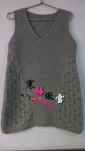 手工编织吊带背心女款 吊带背心  跟织背心裙沁香