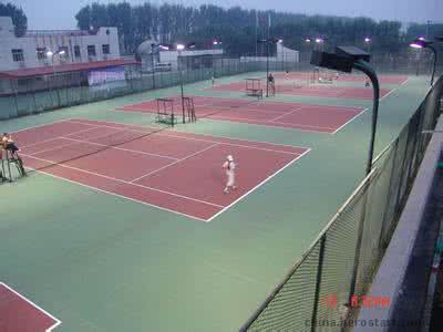 网球场地类型 网球场地的类型 网球场地有四种不同的类型