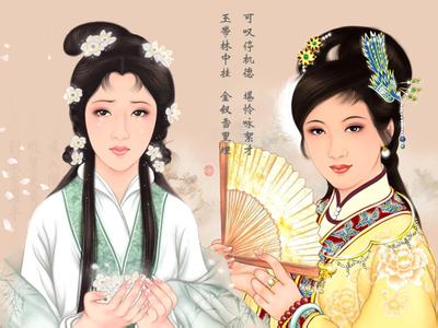 林黛玉与薛宝钗 我看薛宝钗与林黛玉