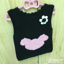 两面佛 90～110cm中童毛衣  小柠檬妈妈----两面穿～马甲～新增图解教程~